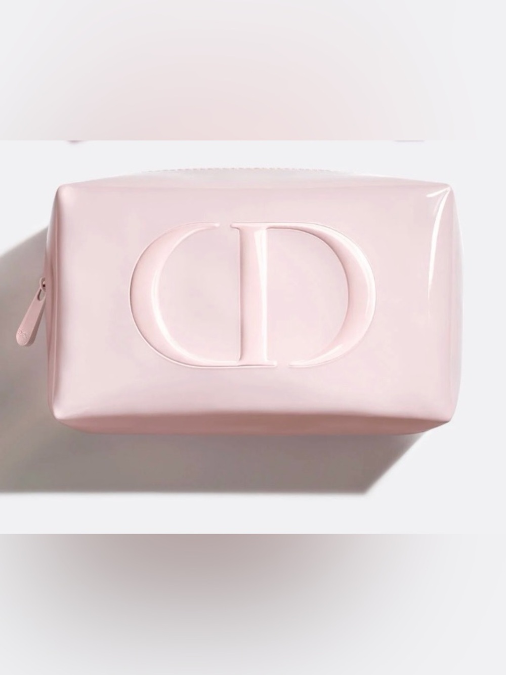 Dior Pink Glossy
Patent CD Makeup Bag Pouch